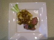 Rinder Filet mit Balsamico Zwiebel - Rezept