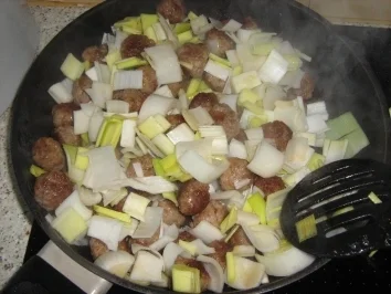 Rezept: Porree, Reis und Hack Bild Nr. 2 Porree, Reis und Hack - Rezept - Bild Nr. 2