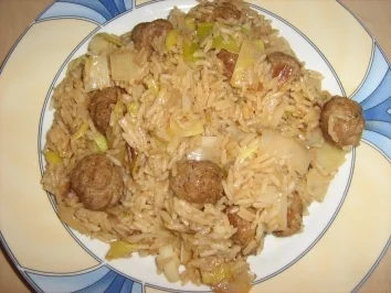 Rezept: Porree, Reis und Hack Bild Nr. 3 Porree, Reis und Hack - Rezept - Bild Nr. 3