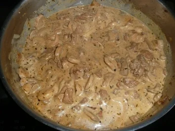 Rezept: Rahmgeschnetzeltes Bild Nr. 2 Rahmgeschnetzeltes - Rezept - Bild Nr. 2