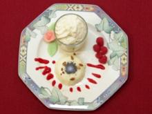 Panna Cotta mit Himbeervariation und Himbeersahne (Rolli Fritzen) - Rezept