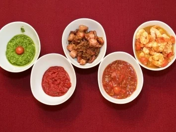 Pasta mit Soßen-Inferno (Oli P.) - Rezept