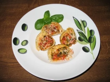 Rezept: Gefüllte Teigmuscheln Bild Nr. 5 Gefüllte Teigmuscheln - Rezept - Bild Nr. 5