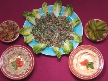 Mezze - Verschiedene kleine Vorspeisen - Rezept