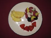 Reiskuchen im sommerlichen Garten - Rezept