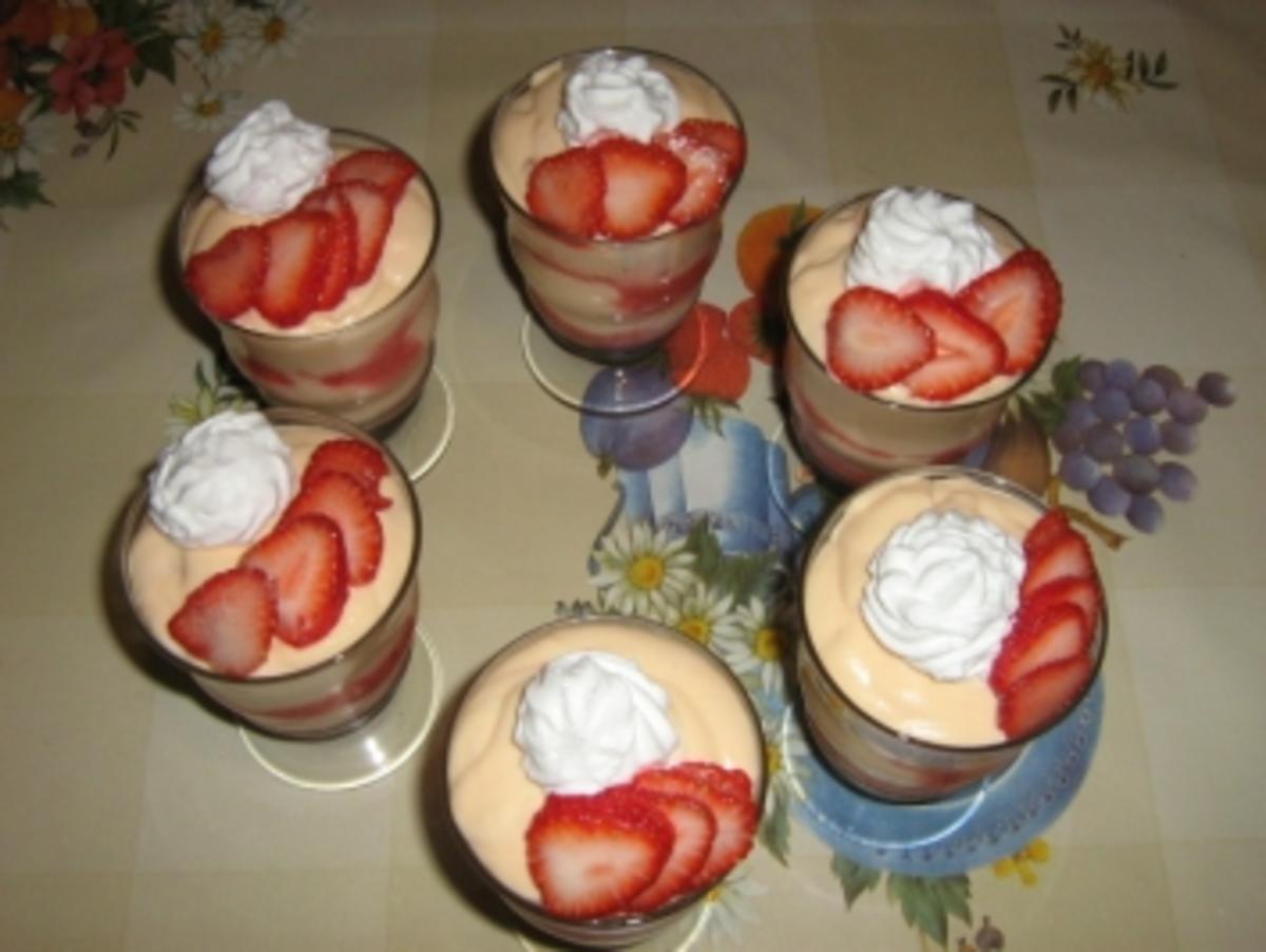 Erdbeeren- Becher - Rezept - Bild Nr. 2