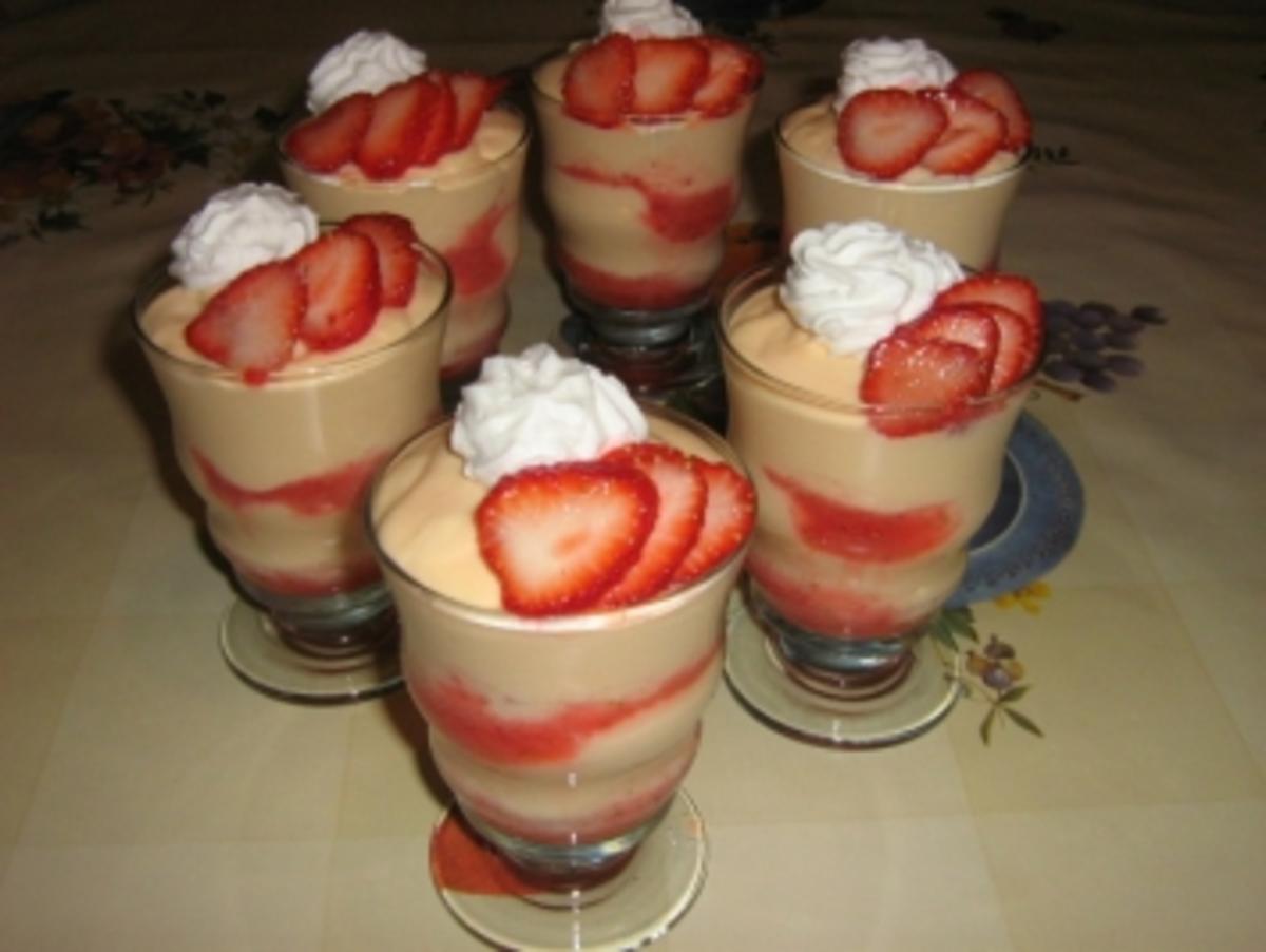 Erdbeeren- Becher - Rezept - Bild Nr. 3