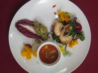 Variationen von der Riesengarnele - Rezept