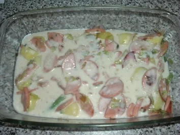 Rezept: AUFLAUF: ÜBERBACKENE BECHAMEL-KARTOFFELN Bild Nr. 3 AUFLAUF: ÜBERBACKENE BECHAMEL-KARTOFFELN - Rezept - Bild Nr. 3