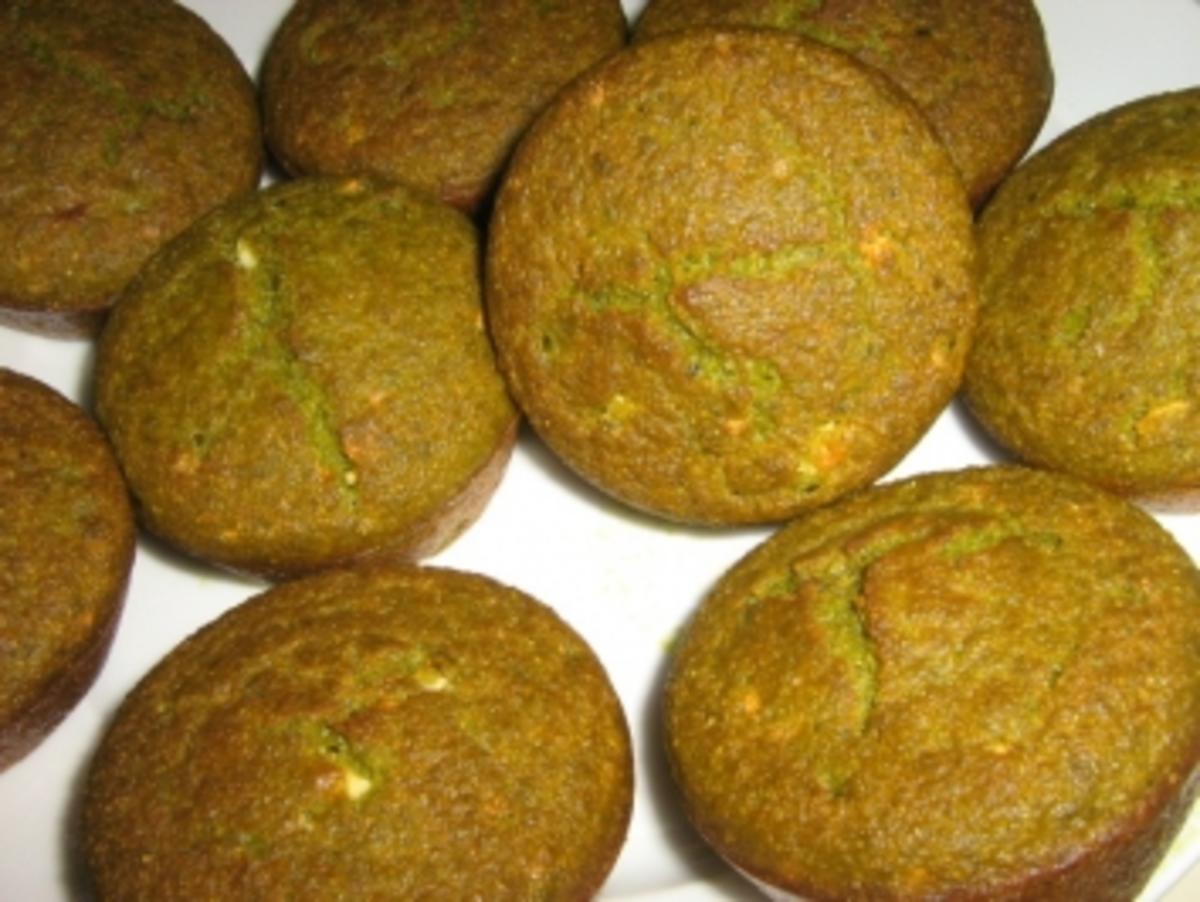 Spinat Mais Mehl Muffins - Rezept - Bild Nr. 3
