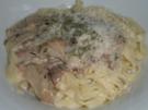 Bandnudeln mit Steinpilzen und Tiroler Speck - Rezept