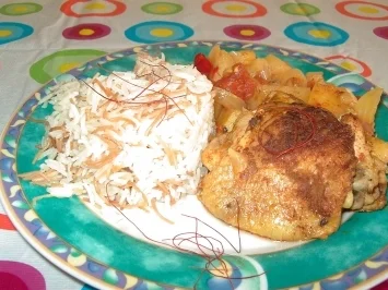 Spanisches Hähnchen - Rezept