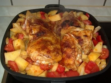 Spanisches Hähnchen - Rezept - Bild Nr. 8