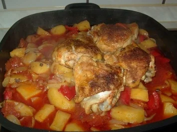 Spanisches Hähnchen - Rezept - Bild Nr. 9