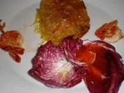 Rezept: Hauchdünne Nudeln mit Fisch und Meeresfrüchten im Blätterteig Hauchdünne Nudeln mit Fisch und Meeresfrüchten im Blätterteig - Rezept