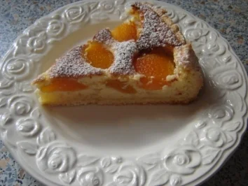APRIKOSEN-SAHNEQUARK-TORTE - Rezept