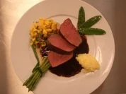 Hirschfilet mit Mangosalsa - Rezept