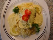 FILET DE POISSON A LA SAUCE MOUTARDINE - Rezept