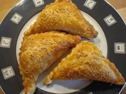 Samsa (zentralasiatische Blätterteigtaschen mit Fleischfüllung) - Rezept