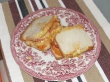 Überbackenes gefülltes Weißbrot - Rezept - Bild Nr. 2