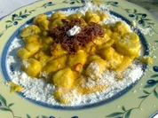 Gnocchi mit Zupffleisch - Rezept