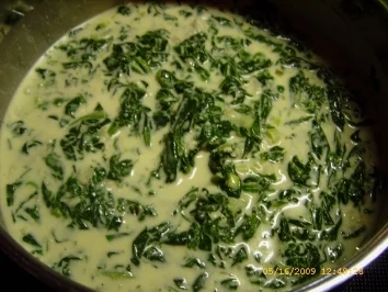 Gnocchi an Spinat - Gorgonzola - Sauce - Rezept - Bild Nr. 9