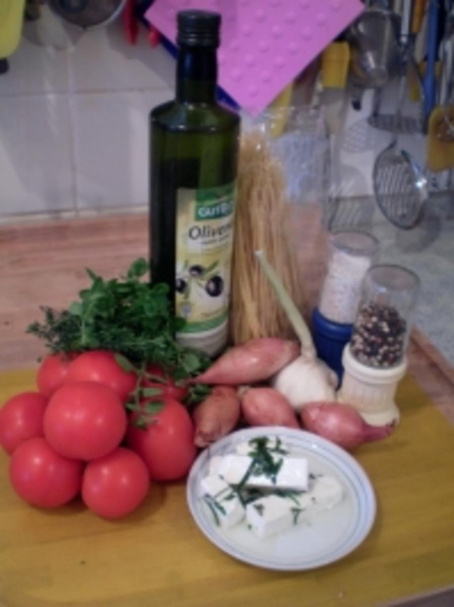 Nudeln mit Tomatensoße - unkompliziert - Rezept - Bild Nr. 2