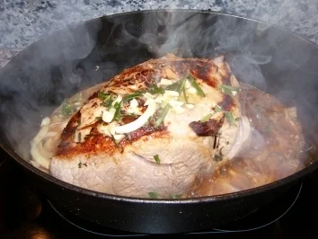 Rezept: Rosmarinbraten Bild Nr. 3 Rosmarinbraten - Rezept - Bild Nr. 3