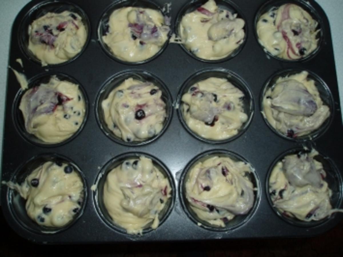 Heidelbeer - Muffins - Rezept - Bild Nr. 2