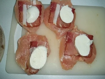 Rezept: Henderlbrust gefüllt in Sesampanade Bild Nr. 2 Henderlbrust gefüllt in Sesampanade - Rezept - Bild Nr. 2