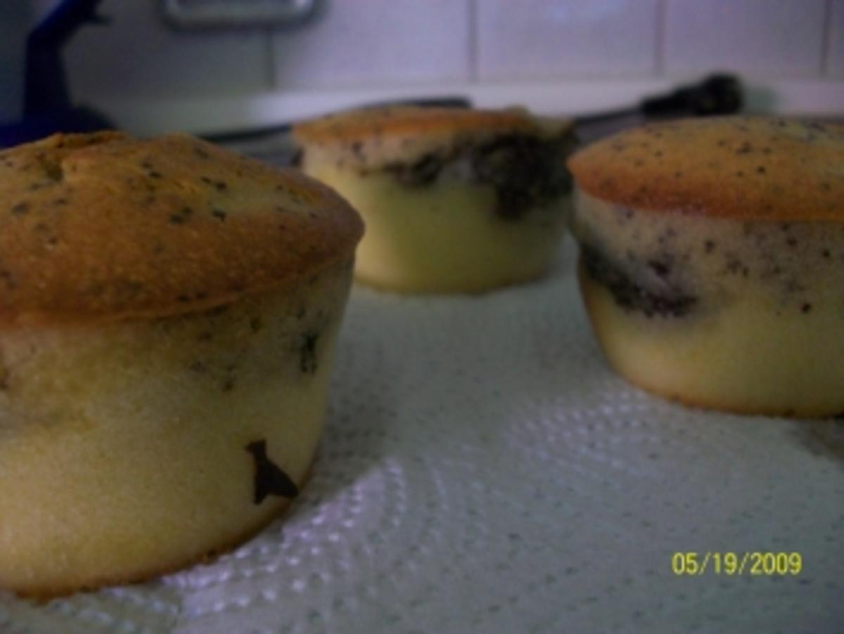 Birnen-Mohn-Muffins - Rezept