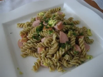 Schinkenudeln - Rezept