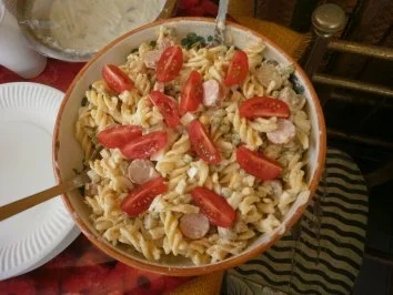 Der weltbeste Nudelsalat. - Rezept