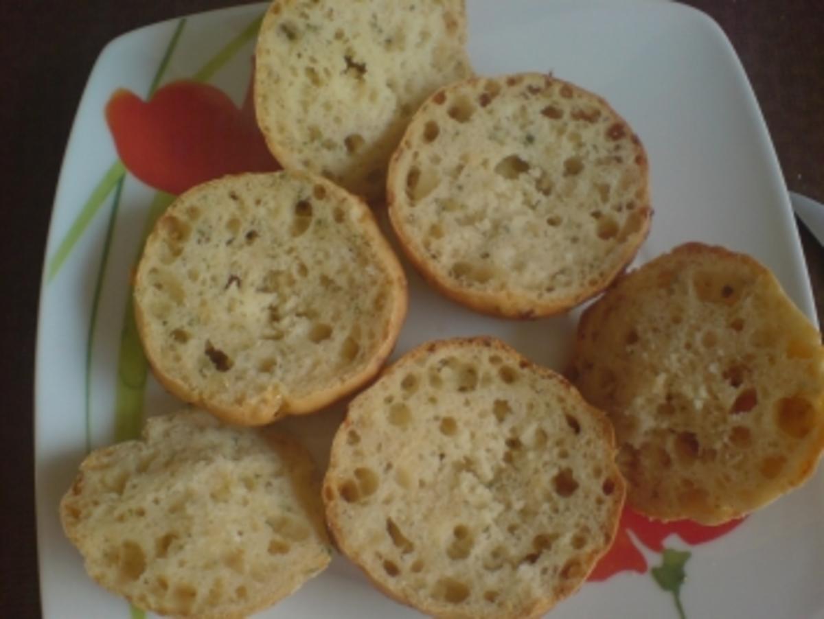 Muffins, herzhaft "Hüttenkäse" mit Frischkäse-Räucherlachs-Füllung - Rezept - Bild Nr. 4
