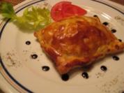 Mediterrane Blätterteigtasche - Rezept