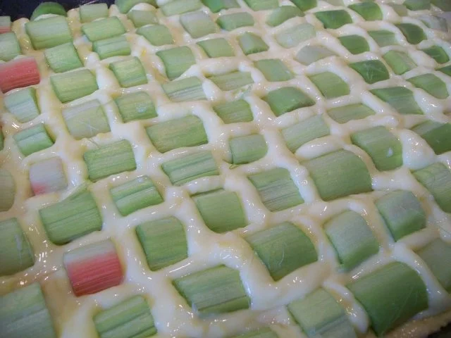 Rhabarber Kuchen - Rezept - Bild Nr. 4