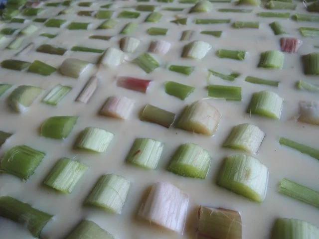 Rhabarber Kuchen - Rezept - Bild Nr. 5