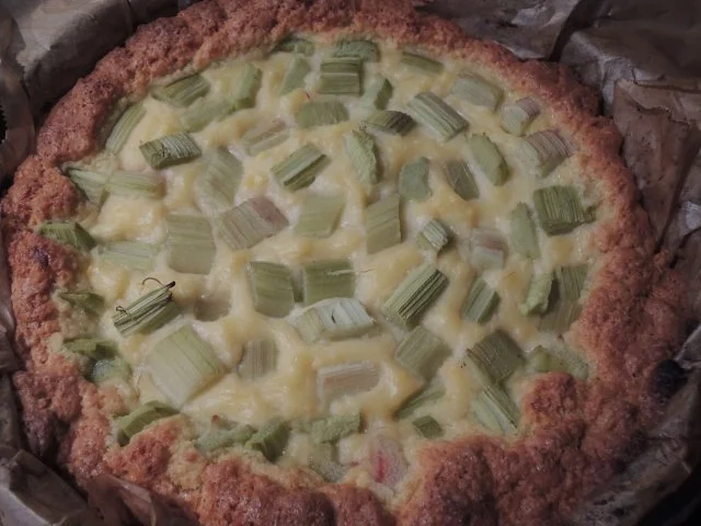 Rhabarber Kuchen - Rezept - Bild Nr. 7
