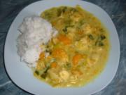 Geflügel........Curry-Hühnchen - Rezept