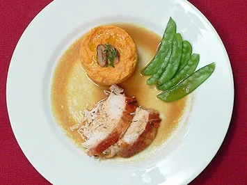 Whisky-Truthahn mit Süßkartoffelpüree - Rezept