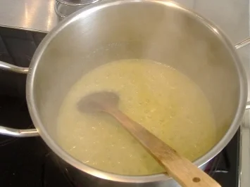 Spargel-Risotto mit Riesengarnelen oder Fischfilet - Rezept - Bild Nr. 2