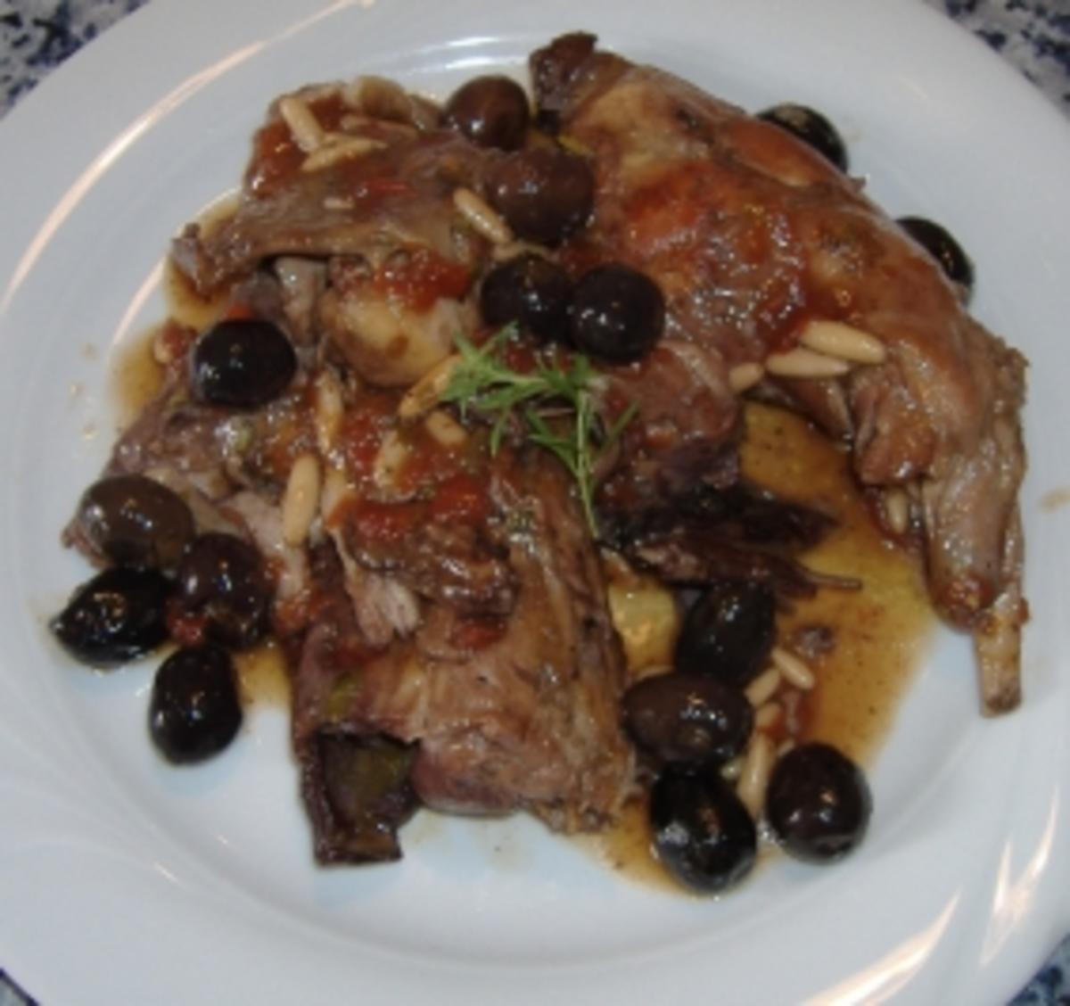 Ligurisches Kaninchen - Rezept mit Bild - kochbar.de