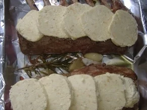 Rezept: Lammrücken mit Kräuterkruste Lammrücken mit Kräuterkruste - Rezept