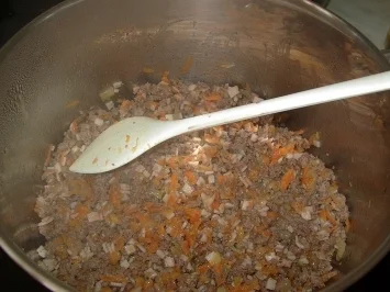 Gnocchi mit Schinken-Hackfleisch-Sauce - Rezept - Bild Nr. 3