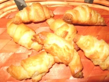 Mini-Croissants einfach....schnell und knusprig - Rezept - Bild Nr. 2