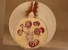 Zabaione auf frischen Himbeeren - Rezept