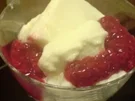 Dessert "Kokos-Panna-Cotta" - Rezept