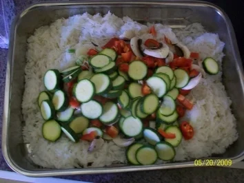 Rezept: scharfer Reisauflauf Bild Nr. 3 scharfer Reisauflauf - Rezept - Bild Nr. 3