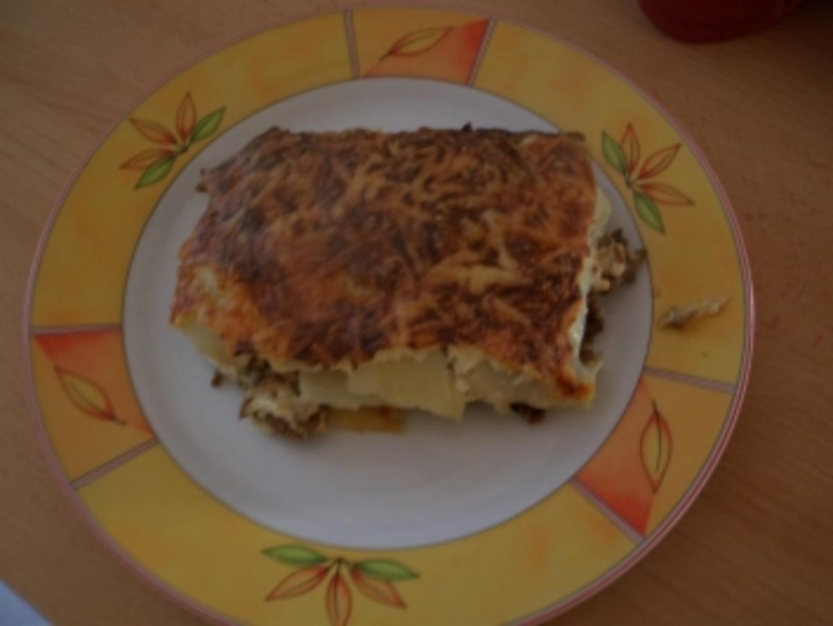 Kartoffelauflauf mit Hackfleisch - Rezept