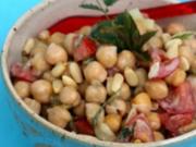 Pikanter Kichererbsensalat - Rezept